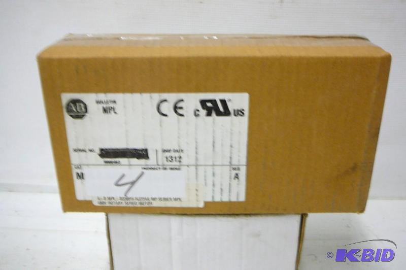A&ampB 480V Rotary Servo Motor MPL - B230P -...
