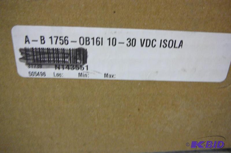 A&ampB 1756-OB16110-30 VDC 15OLA FACTORY SEA...