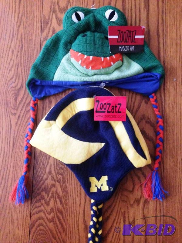 New Florida Gators and Michigan Wolverine Winter Caps
