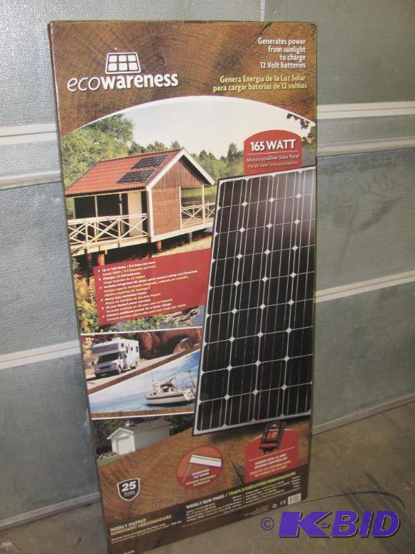 lot 4 image: If you need a solar panel to generate your ow...