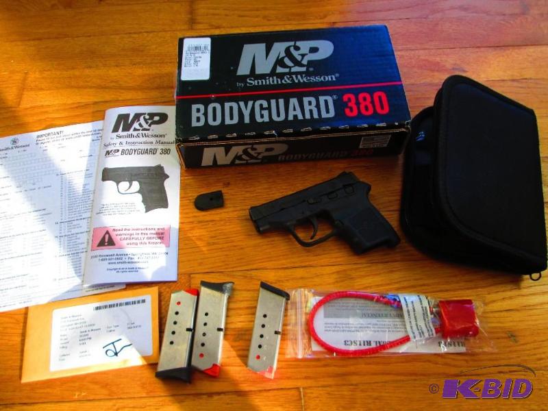 M&ampP by Smith and Wesson Bodygyard 380 cal...