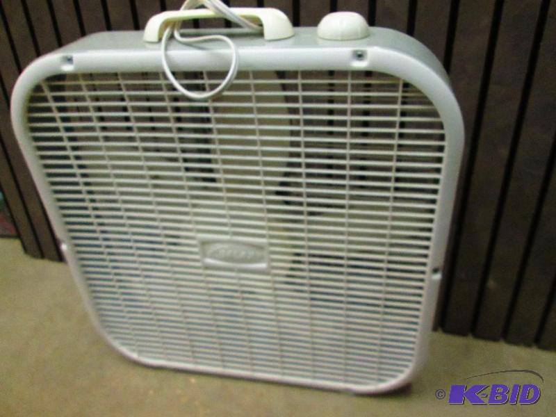 Box fan, electric...