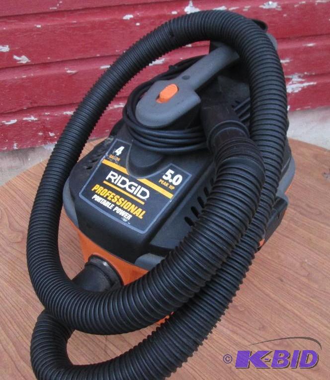 Rigid wet  dry canister vacuum, model WD4050...