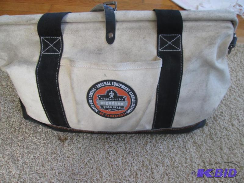 Tenacious Arsenal canvas bag with metal frame...