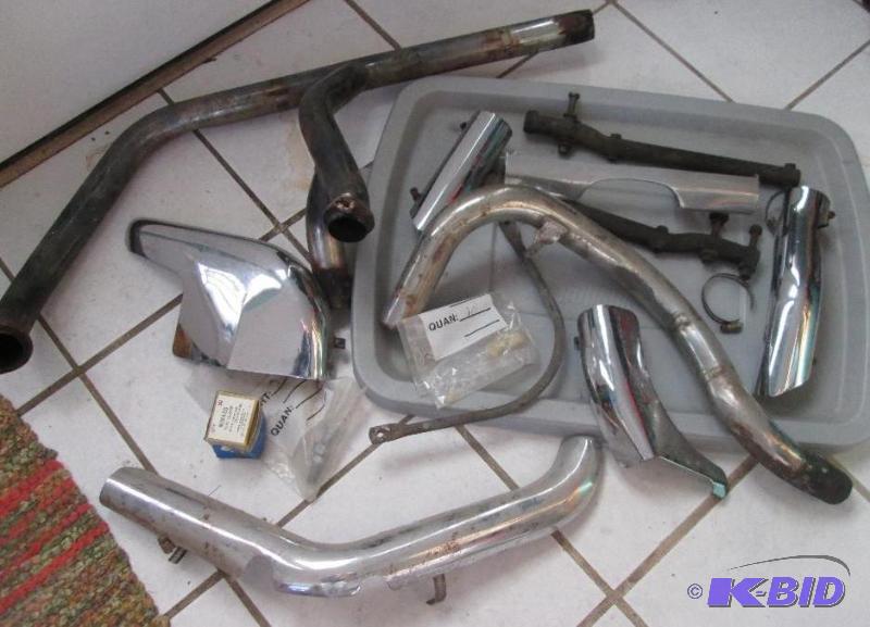Motorcycle exhaust system...