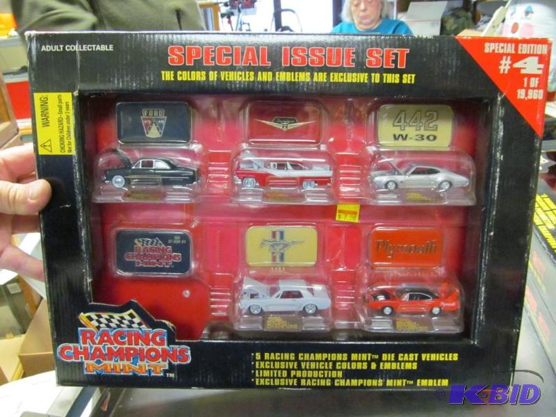 lot 34 image: Racing Champion Mint Car Set #4 Die cast Set