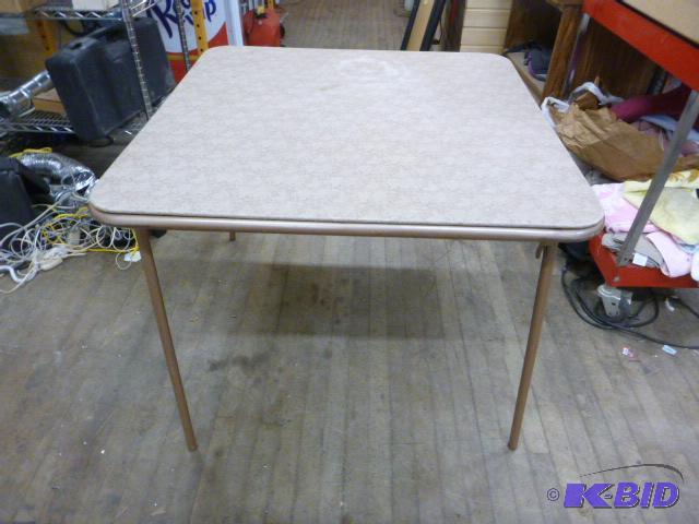 lot 118 image: Card Table...