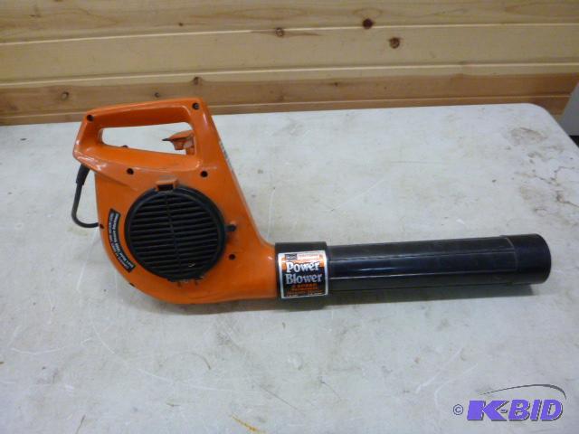 lot 12 image: Craftsman Blower 1 HP, 2 speed, tested and wo...