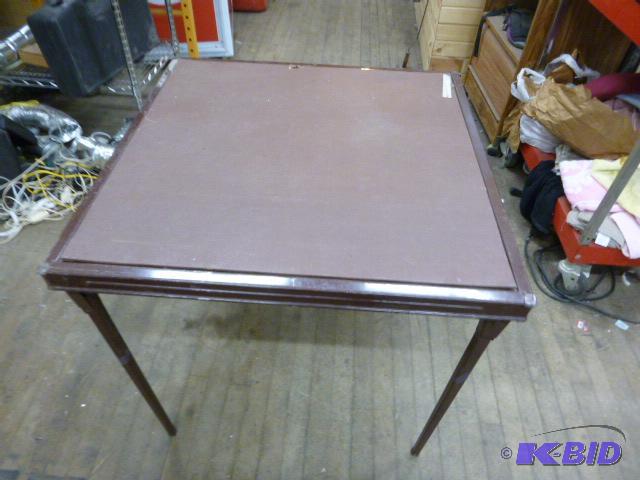 lot 124 image: Card Table...