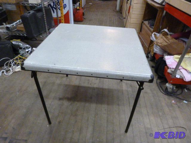 lot 125 image: Card Table...