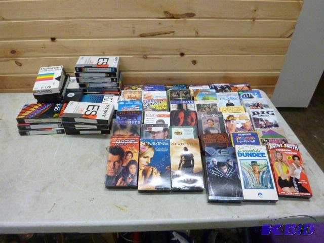 lot 126 image: Miscellaneous VHS Movies and Tapes...