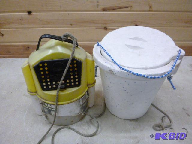 lot 128 image: Two Minnow Buckets...