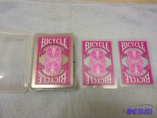 lot 13 image: Bicycle Plastic Playing Cards...