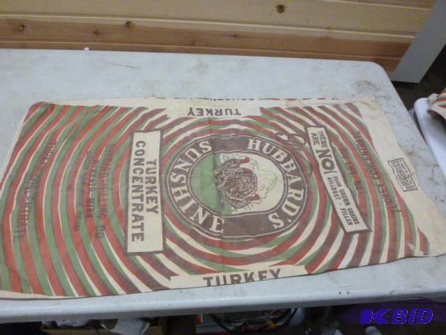 lot 15 image: Hubbards Sunshine Feed Sack...