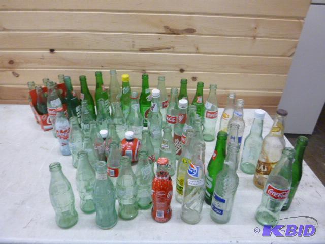 lot 162 image: Lot of Miscellaneous Pop Bottles...
