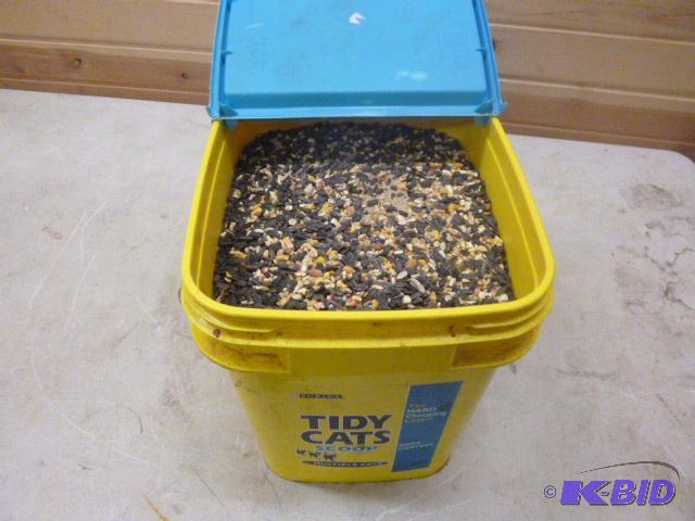 lot 173 image: Bucket of Bird Seed...