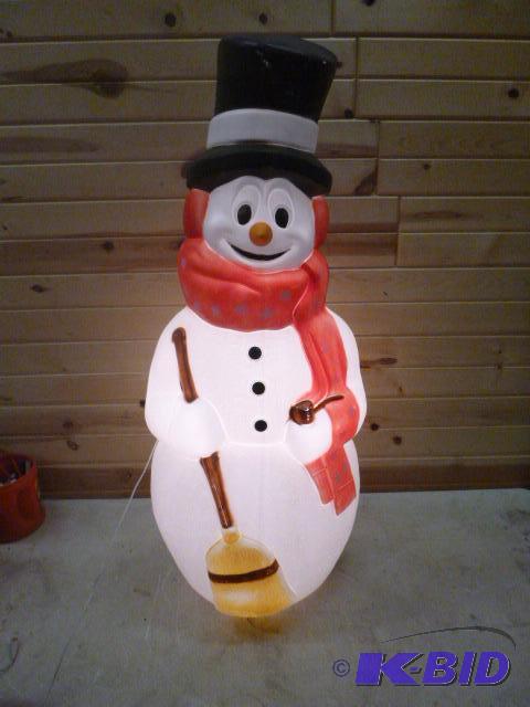 lot 208 image: 42" Frosty the Snowman Lights up....