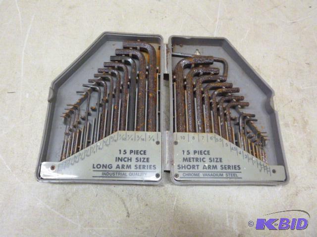 lot 25 image: Miscellaneous Allen Wrenches with Case...