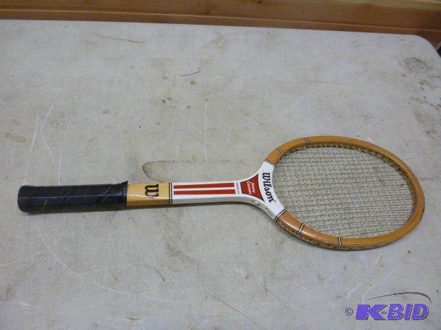 lot 45 image: Wilson Jimmy Connors Tennis Racket...