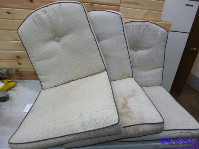 lot 56 image: Three Patio Cushions ...