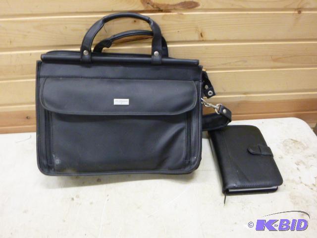 lot 62 image: U.S. Luggare New York Leather Briefcase ...