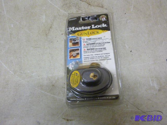lot 67 image: Master Lock Gun Lock...
