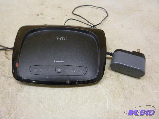 lot 87 image: Linksys Cisco Wireless G Broadband Router Mod...