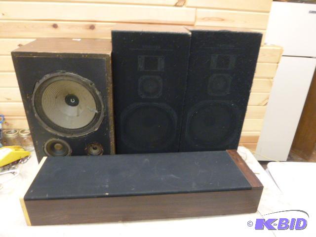 lot 9 image: Four Miscellaneous Speakers...