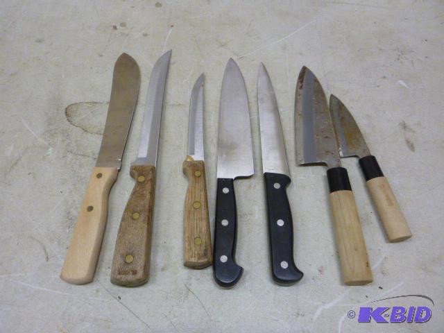 lot 91 image: Miscellaneous Kitchen Knives...