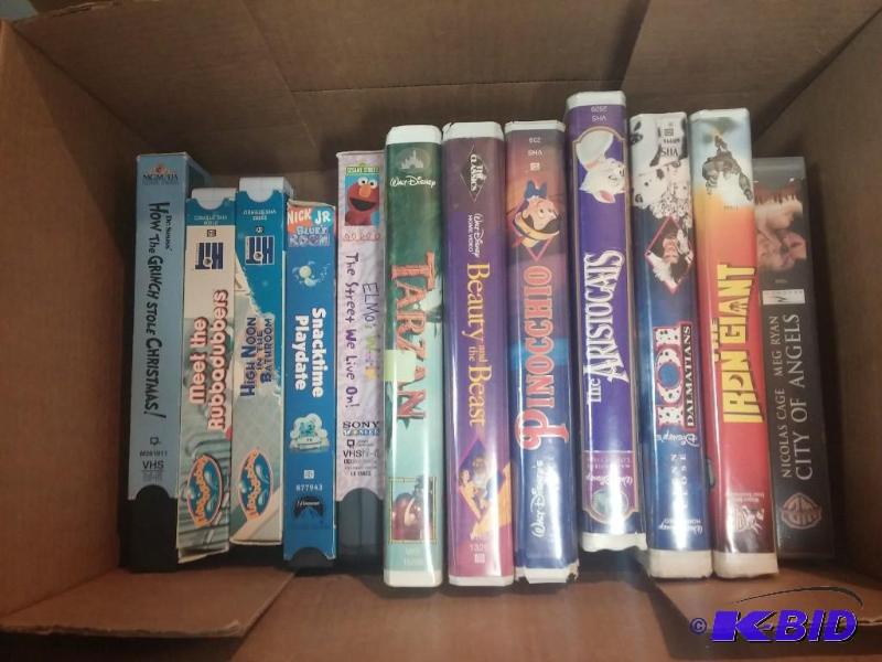 Lot of VHS MoviesLots of Disney Movies...