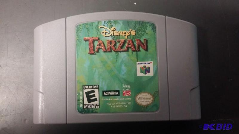 Nintendo 64 Game- Tarzan...