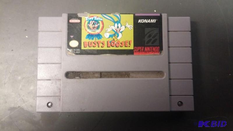 Super Nintendo Game- Tiny Toons...