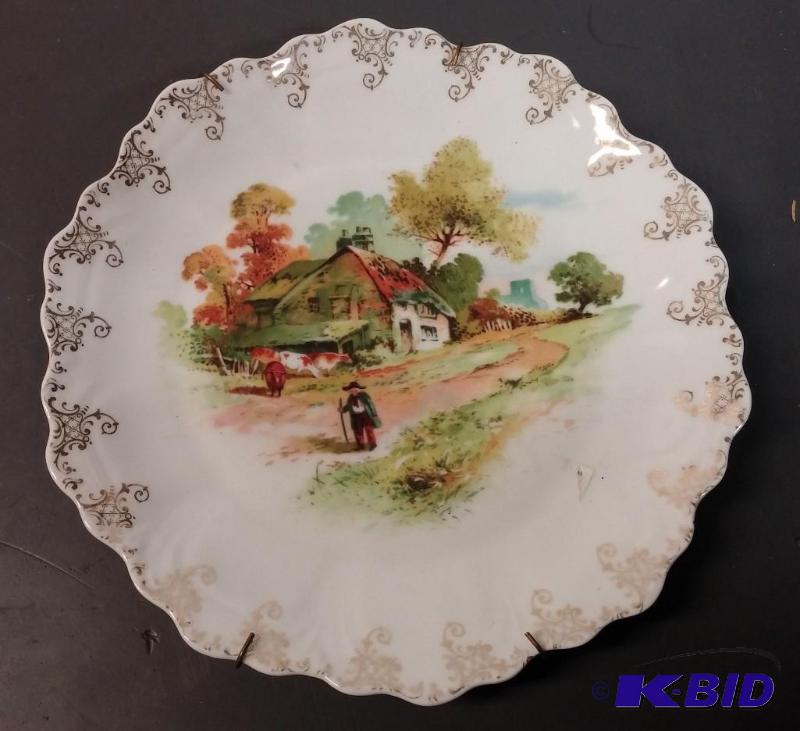 lot 26 image: Large Lot of Decorative plates and dinnerware...