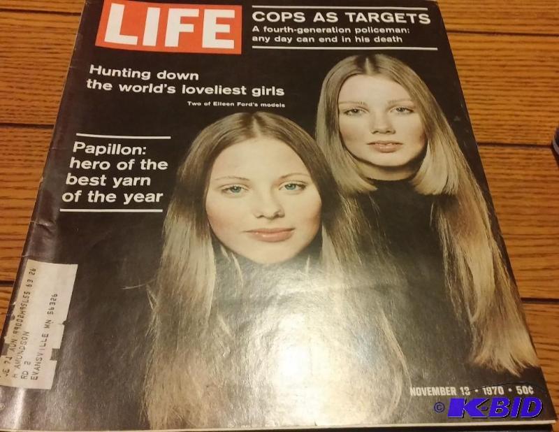 lot 30 image: Lot of Vintage Life Magazines Martha Nixon-1...