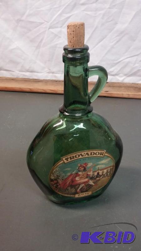 lot 6 image: Vintage Portugal Wine Bottle...