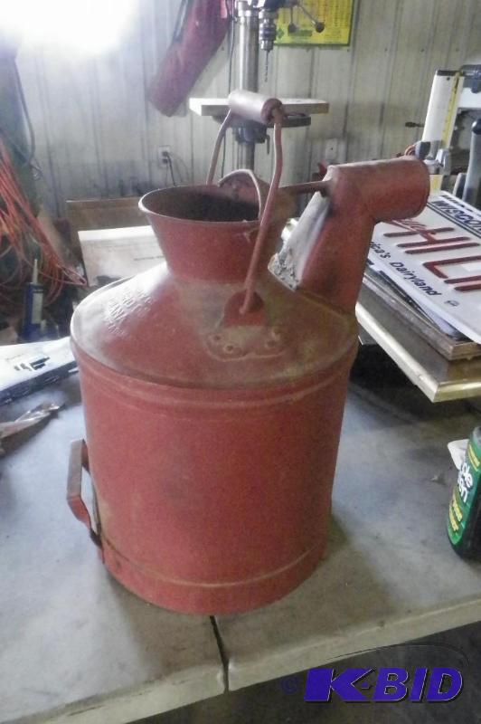 Antique Standard Oil 5 Gallon Can