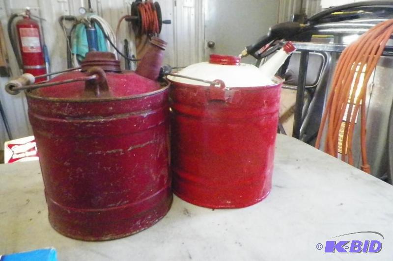 2 Small Gas Cans