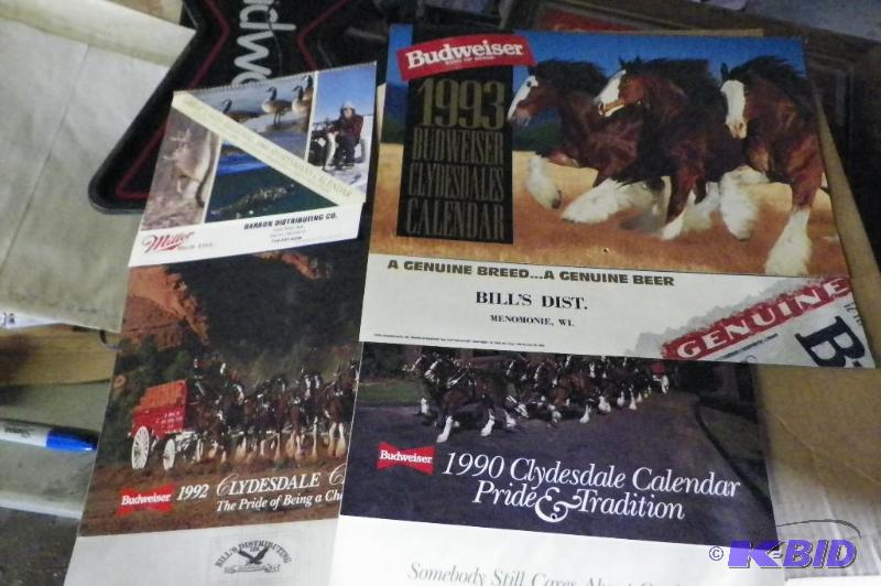 Lot of Beer Calendars