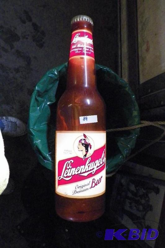 Light Up Leienkugels Beer Bottle Sign