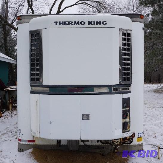 lot 15 image: Thermo King Model SB II Max Semi Tractor Trai...