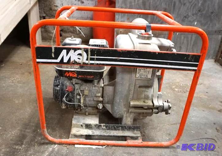 lot 21 image: Multi Quip Model QP202TH 2" x 2" Po...