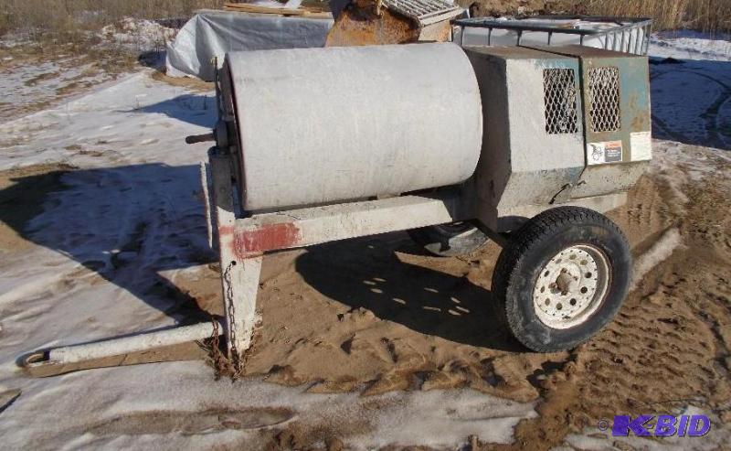 lot 22 image: Stone Mortar Model 855PM 8 Cubic Foot Power C...