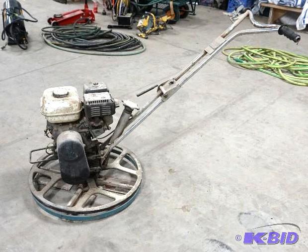 lot 25 image: Barton 24" Power Concrete Trowel    Powe...