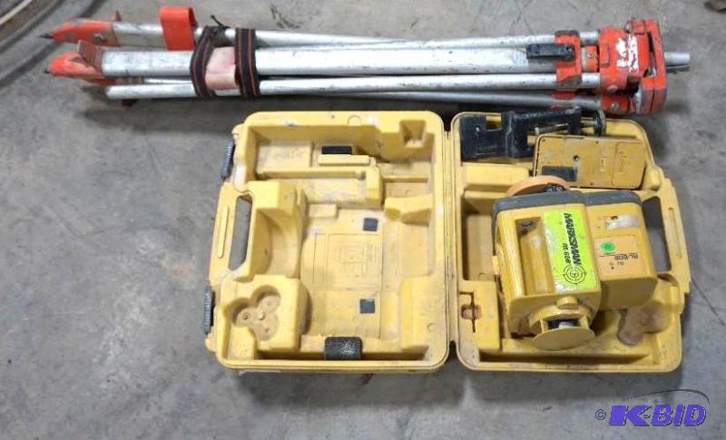 lot 31 image: Marksman Model RL60B Laser Level With Plastic...