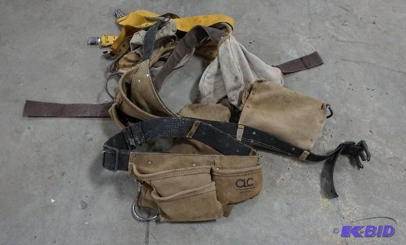 lot 47 image: Lot of 3 Tool Belts In Good Condition...