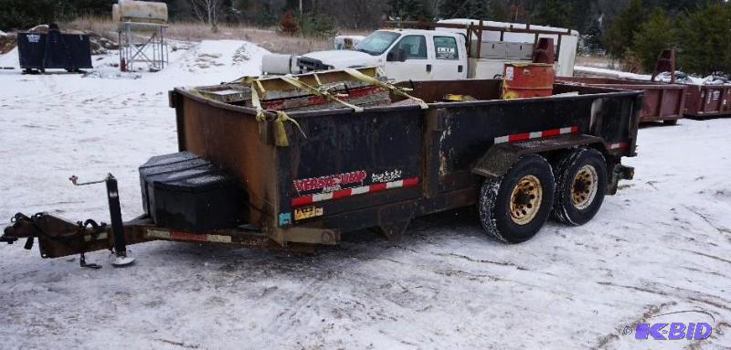 lot 8 image: 2005 Midsota Versa Dump 14 Tandem Axle Elect...