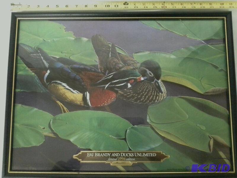 lot 32 image: E & J Brandy and Ducks Unlimited Limited 1994 edition Nancy Home() #3951