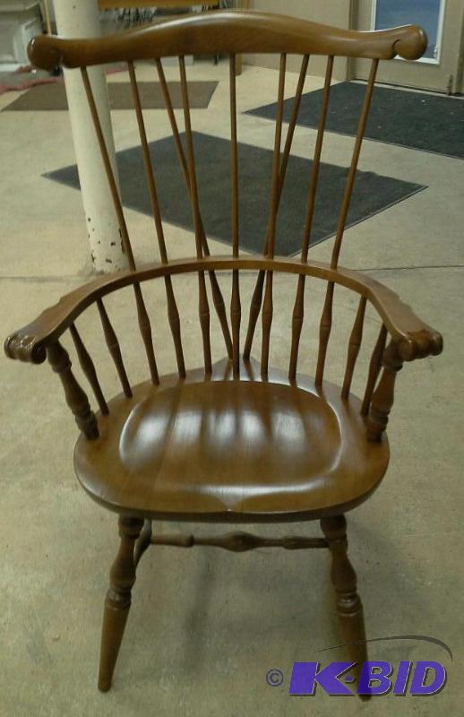 lot 48 image: Vintage spindle back chair