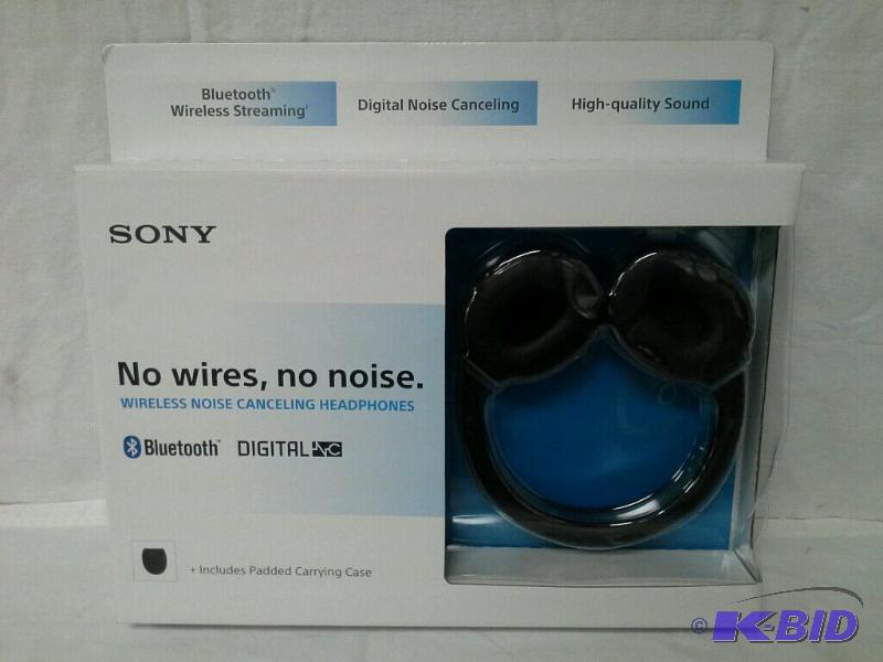 lot 58 image: Sony wireless noise cancelling headphones with Bluetooth