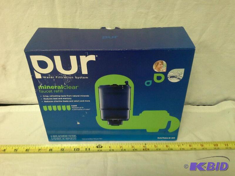 lot 71 image: 5 pur water filtration system faucet refill filters
